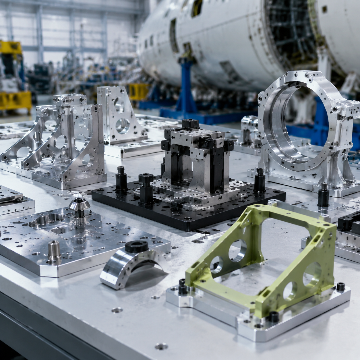Leichte CNC-bearbeitete Komponenten für Luft- und Raumfahrtvorrichtungen