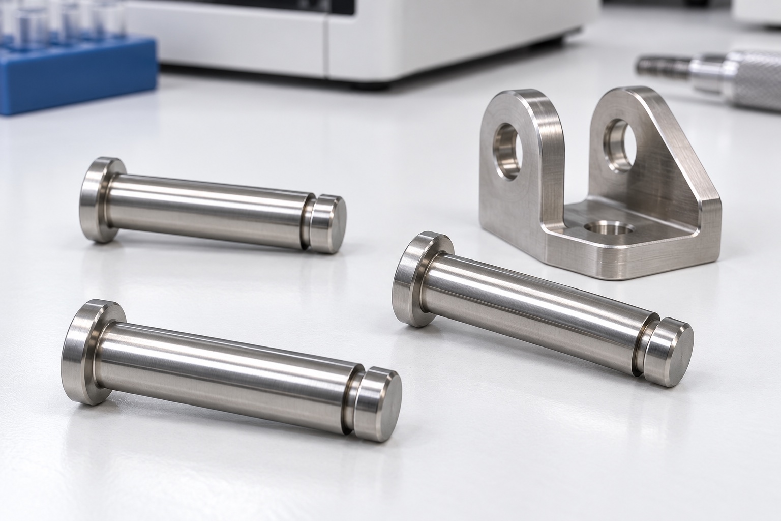 316L-Gelenkbolzen für Medizingeräte: repräsentatives CNC-Drehbeispiel