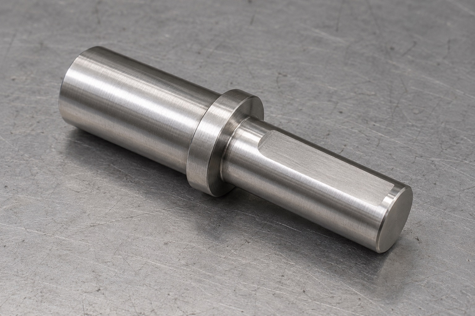316L-D-Profil-Adapterwelle für Medizingeräte: CNC-Beispiel