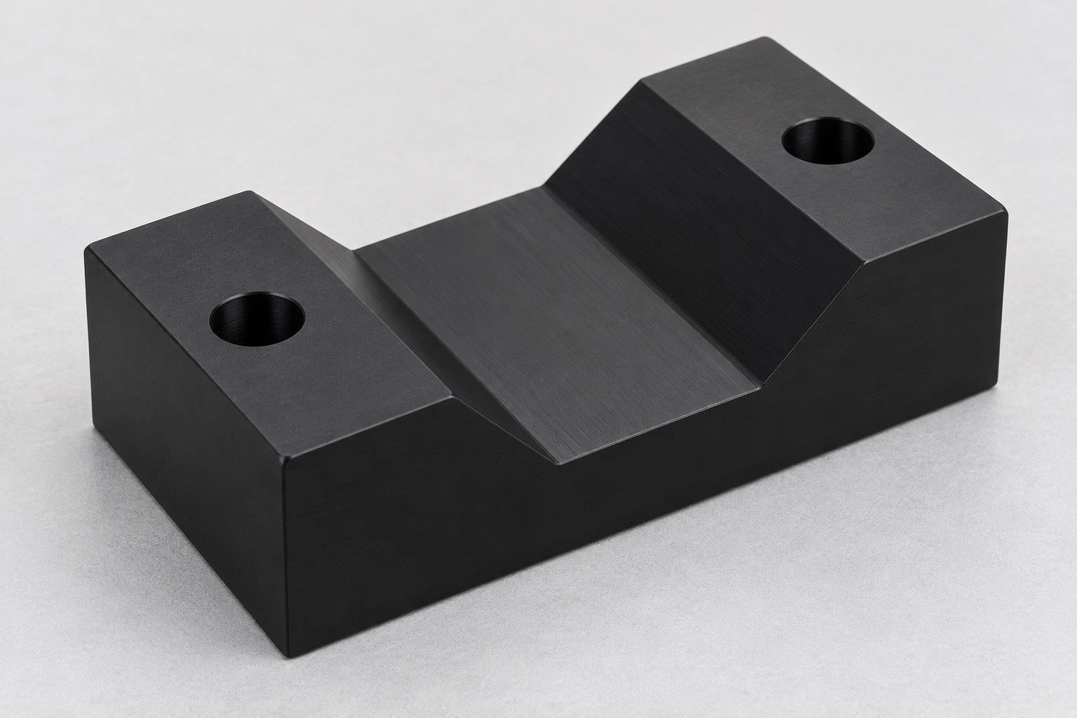 POM-C-V-Auflage für medizinische Sensoren: repräsentatives CNC-Beispiel