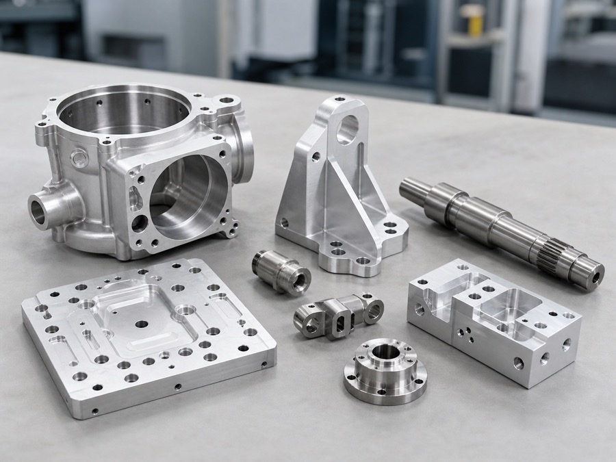 Piezas mecanizadas CNC de precisión para fabricación personalizada