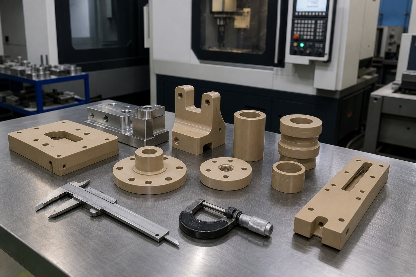 Technische CNC-Bearbeitungsanalyse: Material Behavior and Tolerance Control in PEEK Precision Parts Machining