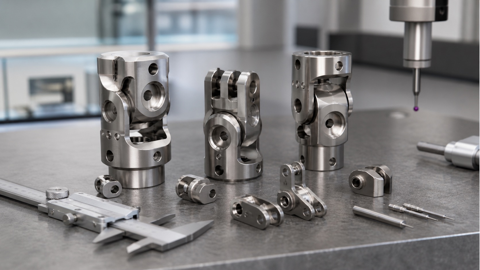 CNC Machining Surgical Robotic Instrument Joints and End Effector Components