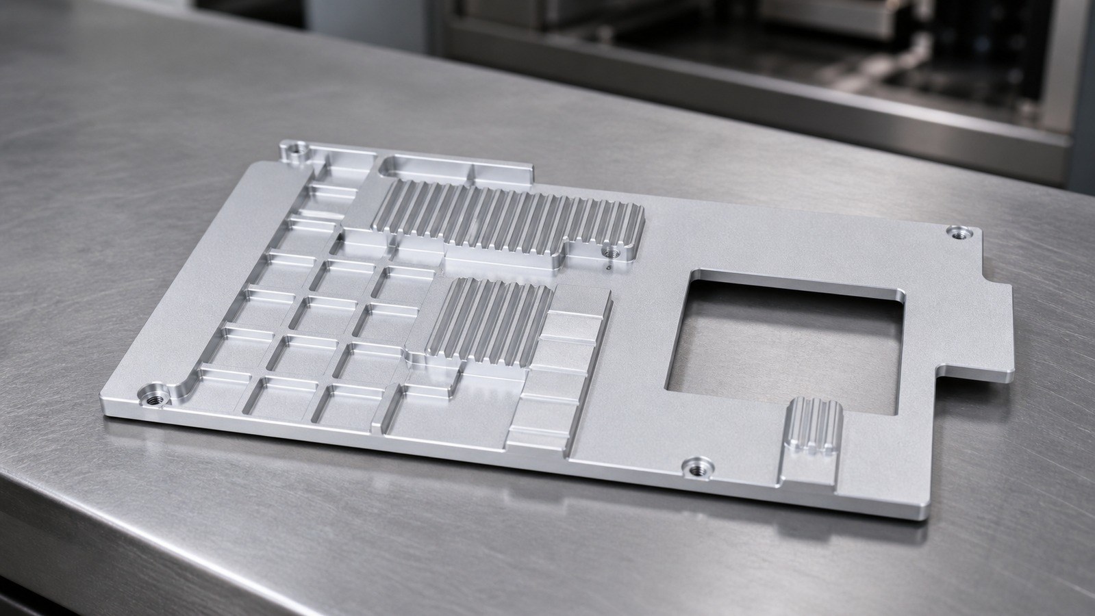 Technische CNC-Bearbeitungsanalyse: Small-Batch Machining Review of an Aluminum Thin-Wall Guard Panel for Automated Custom