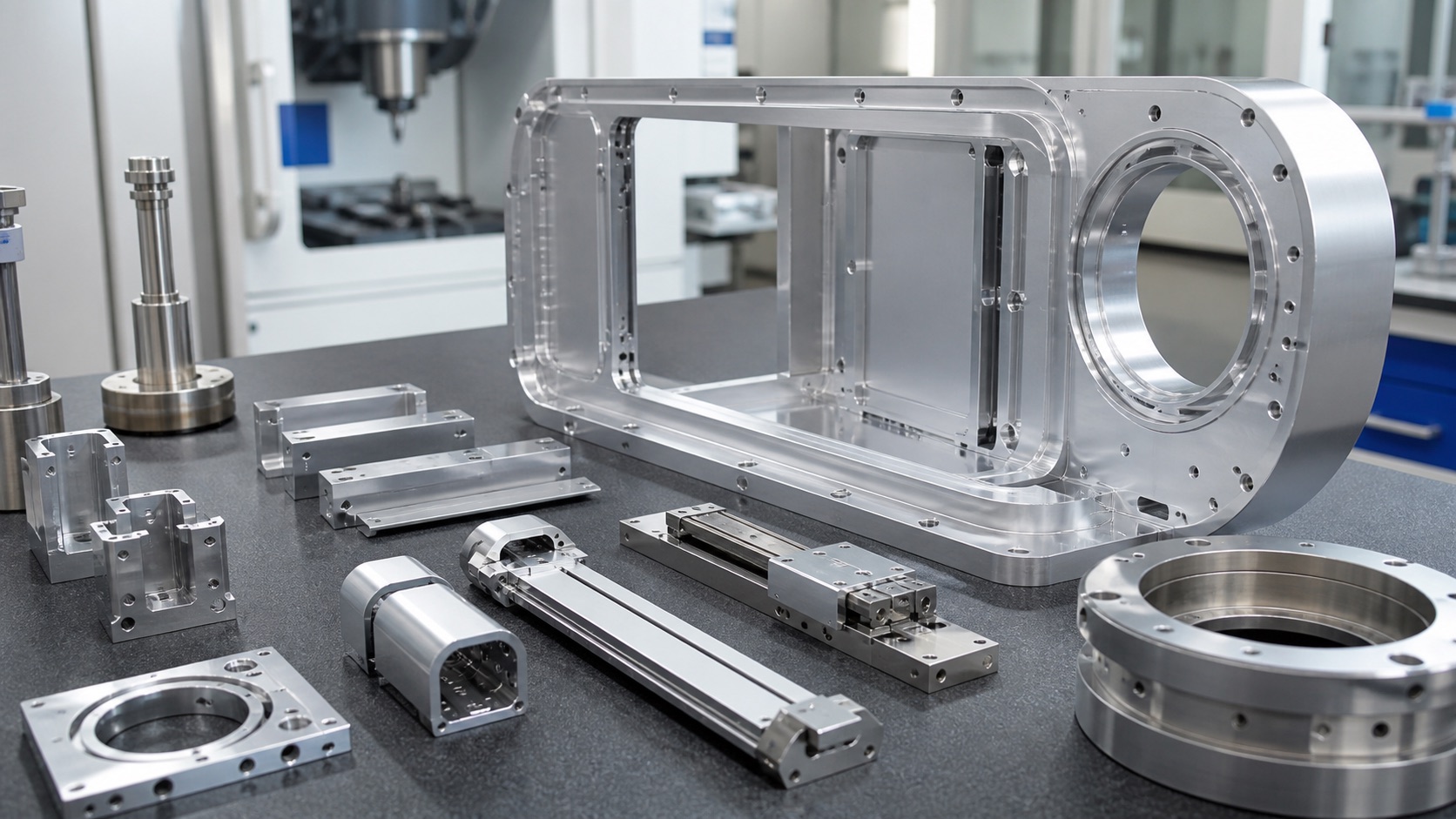 CNC Machining Medical Imaging Equipment Detector Housings and Positioning Components