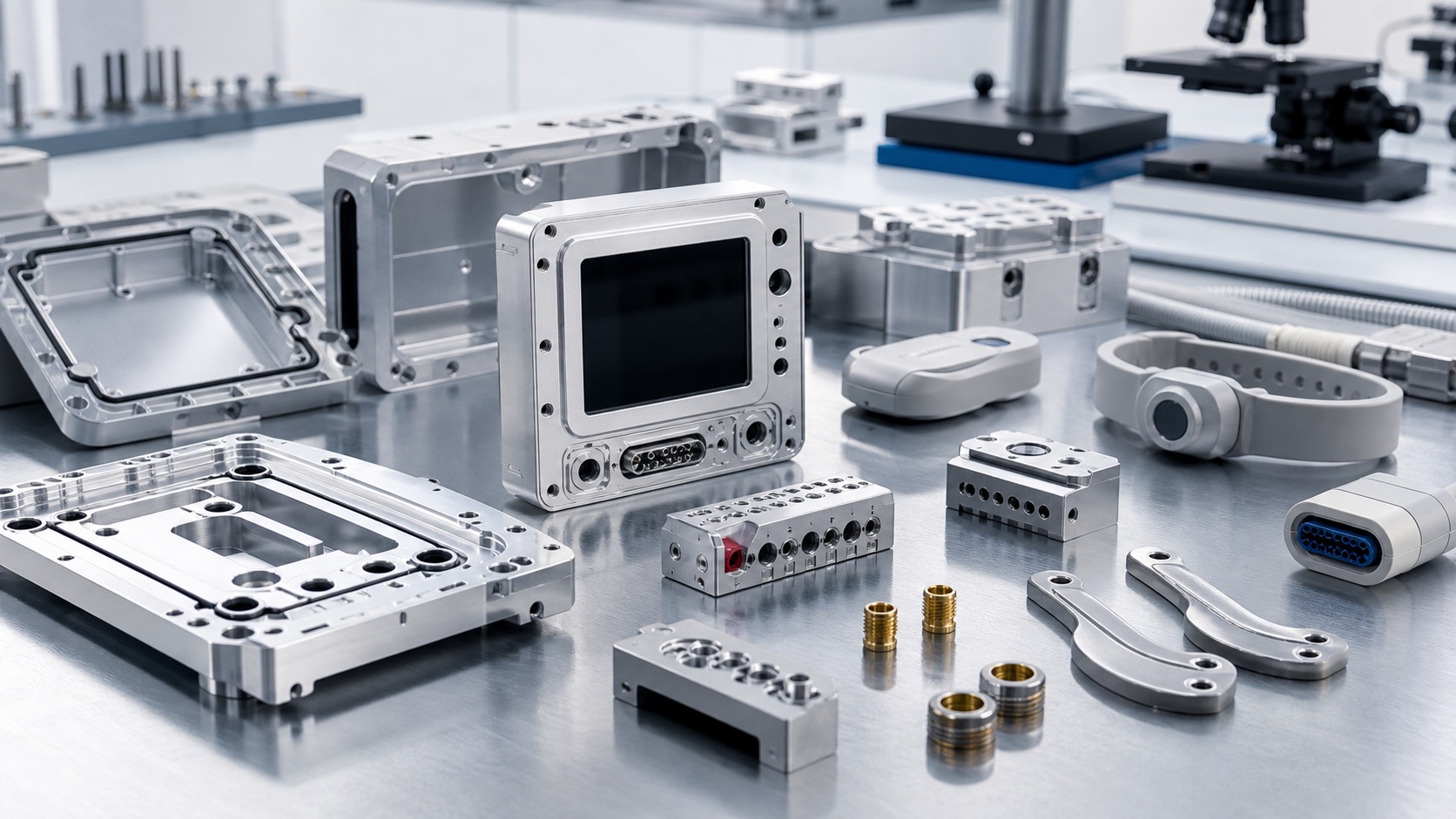CNC Machining Patient Monitoring Device Housings and Wearable Sensor Components