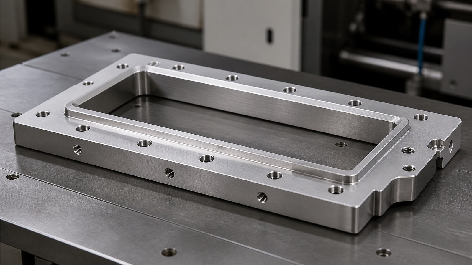 Revision tecnica de mecanizado CNC: Drawing-Based Prototyping of a Plate Adapter Flange for Non-Standard Automation Assembly