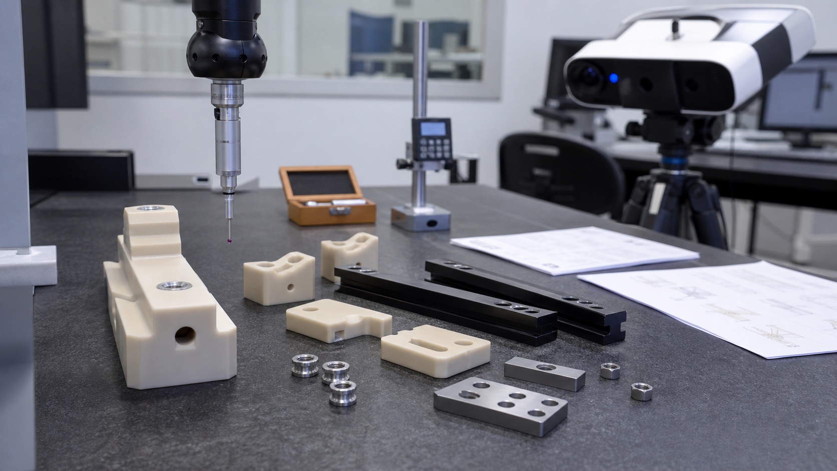 Material Selection: PEEK, Aluminum and Stainless Inserts