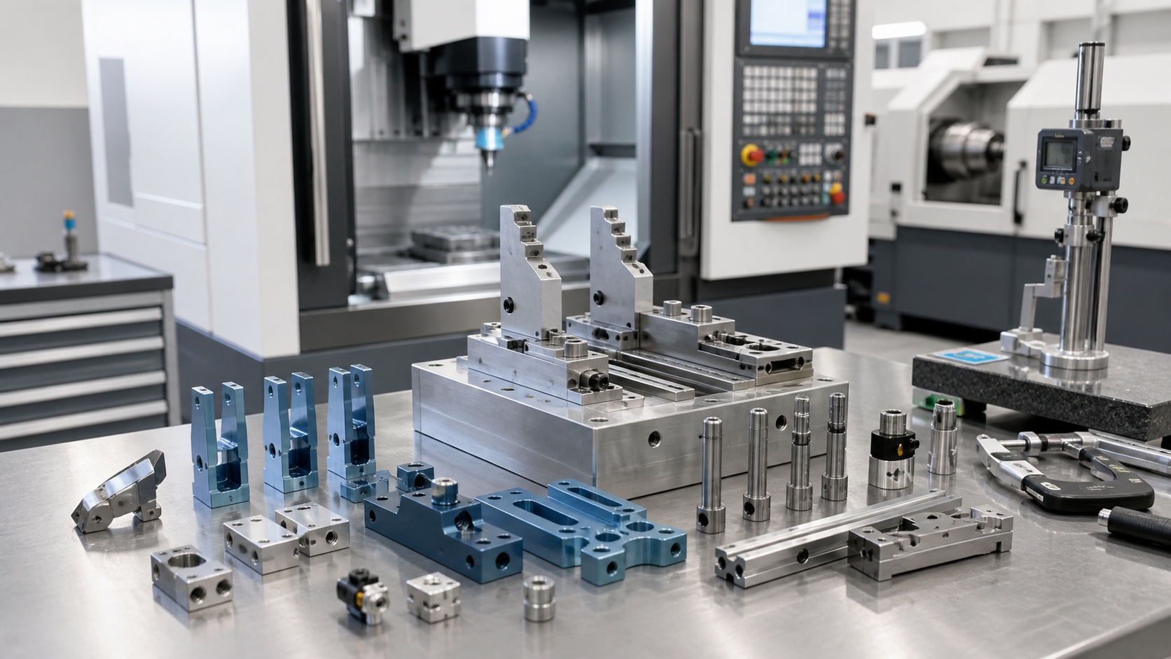 CNC Machining Medical Laboratory Automation Parts: Sample Tube Gripper Jaws, Rails and Pipetting Brackets
