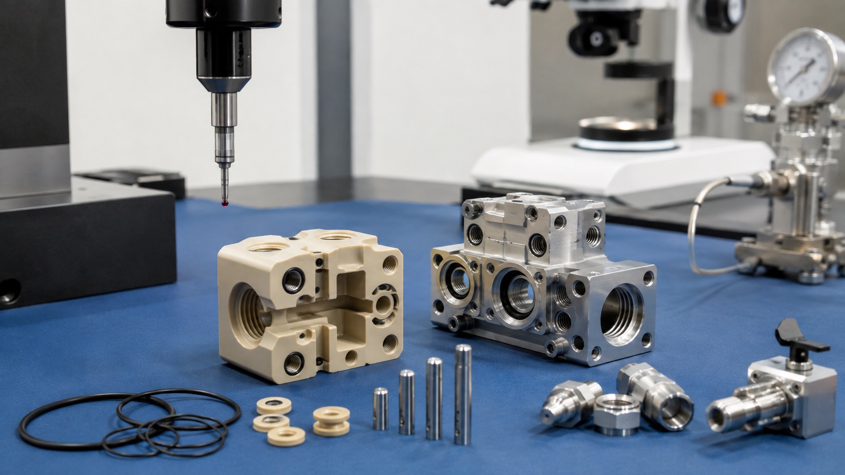 Material Selection: PEEK, Stainless Steel and Aluminum