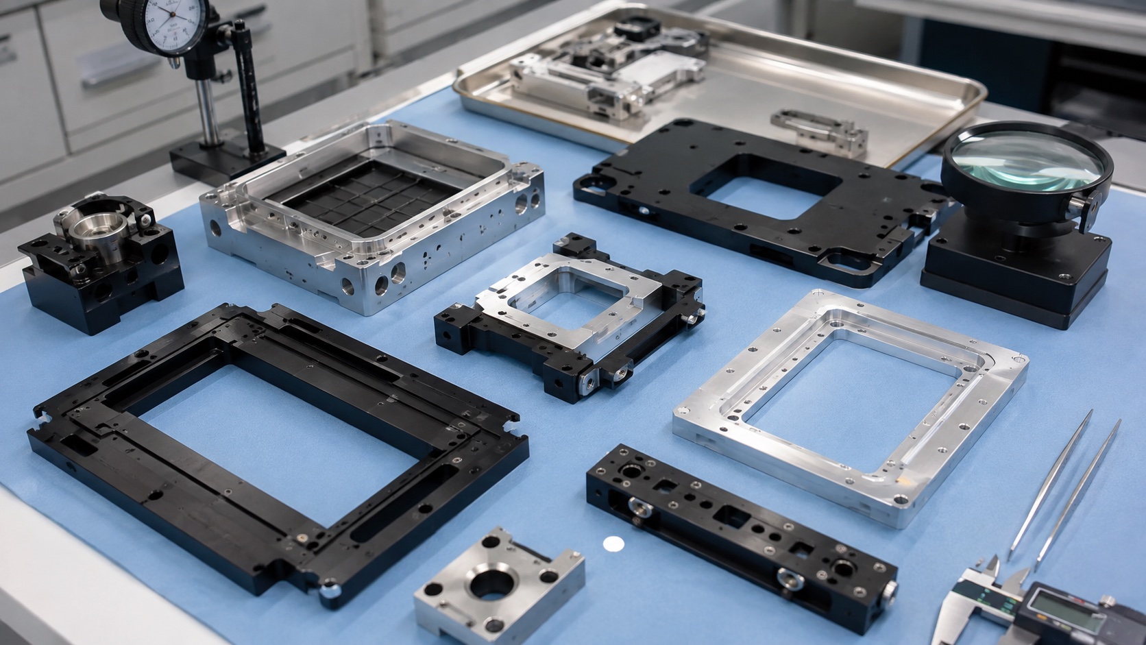 CNC Machining Medical Imaging Equipment Parts: CT Detector Frames, Collimator Mounts and Sensor Carriers