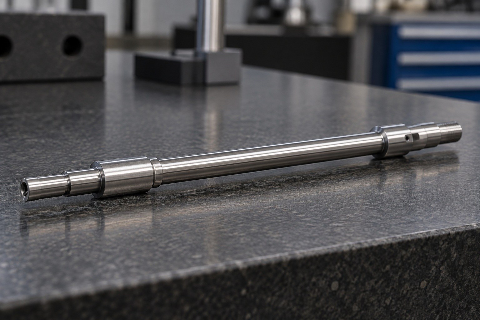 Trial Machining a Stepped Shaft for Custom Automation Assembly Equipment: Recesses, Slots and Assembly Review