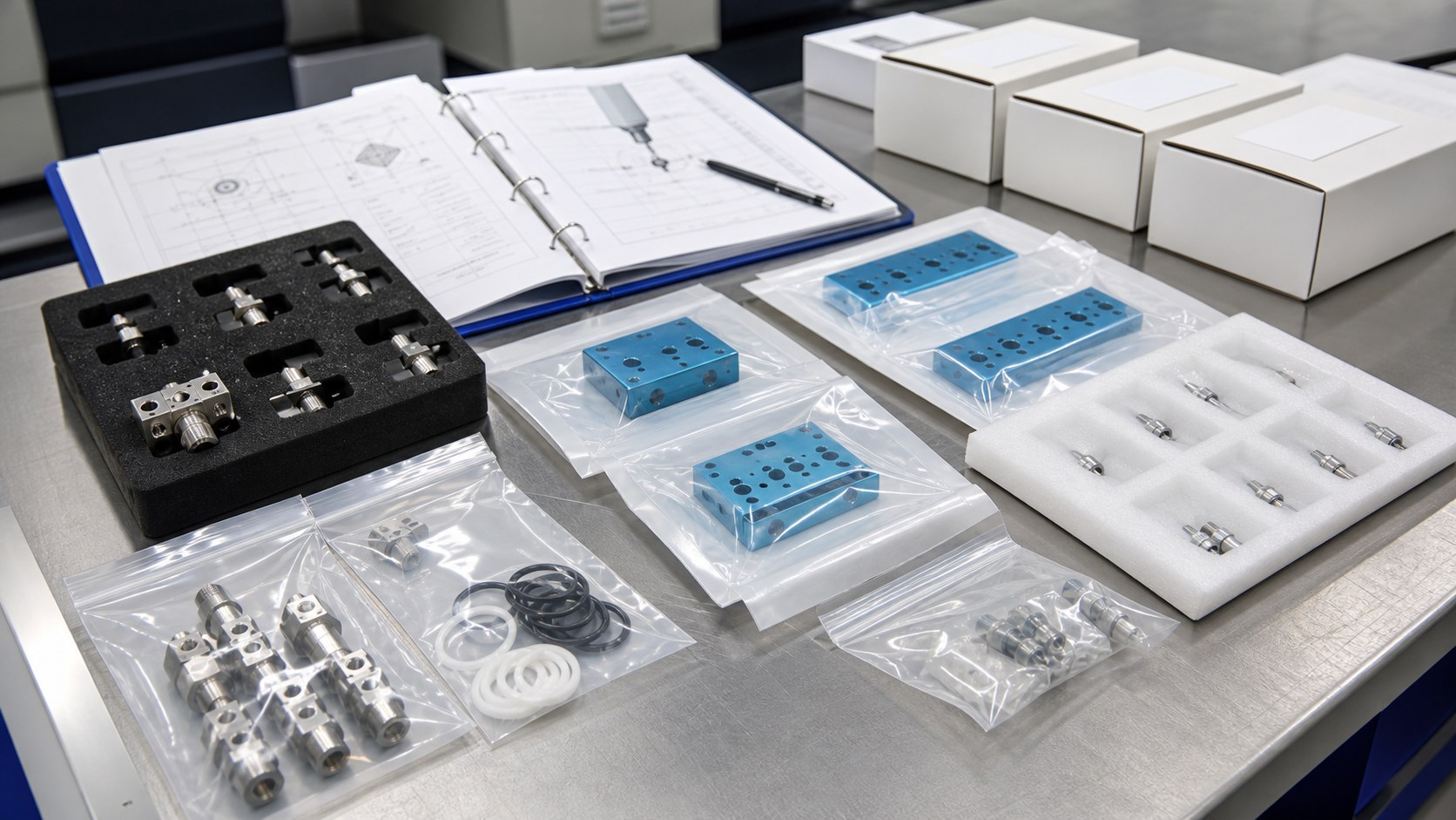 Clean handling and protective packaging
