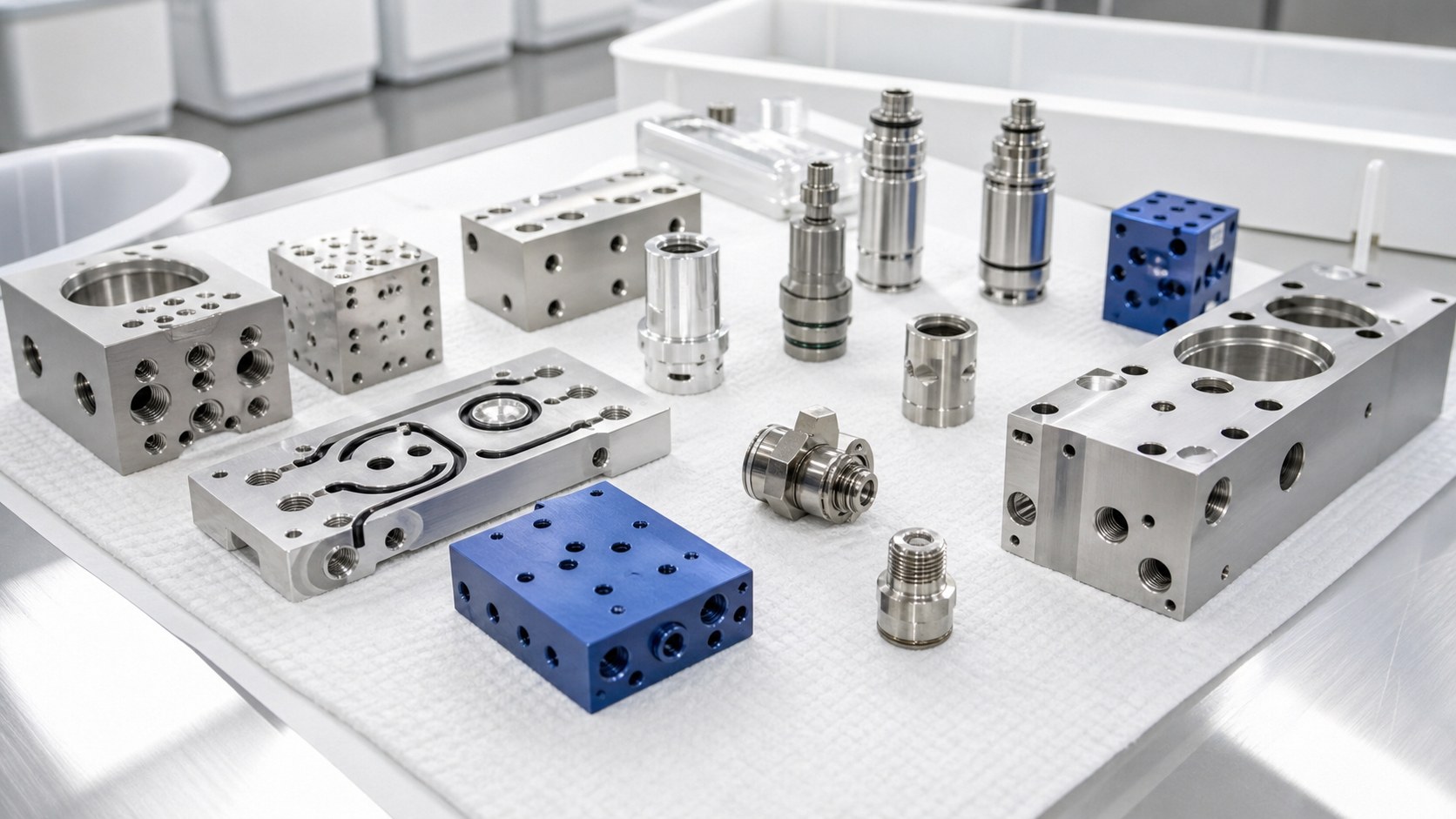 Leak-Testable Sealing Interfaces in CNC-Machined Medical Fluid Manifolds