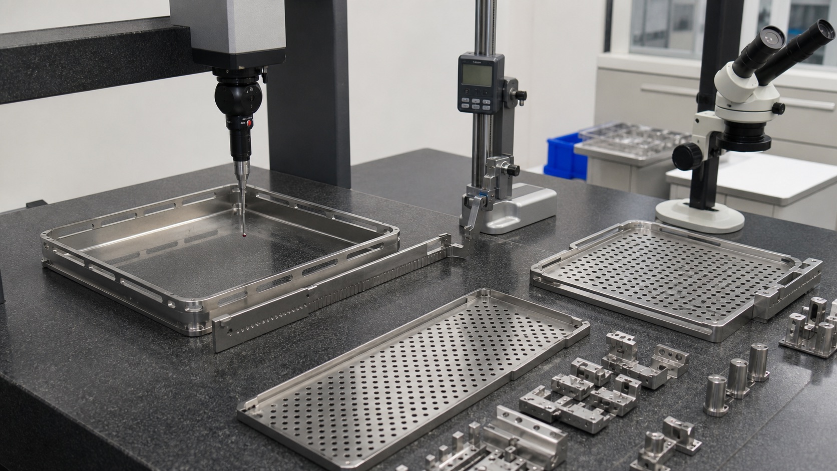 Dimensional and visual inspection