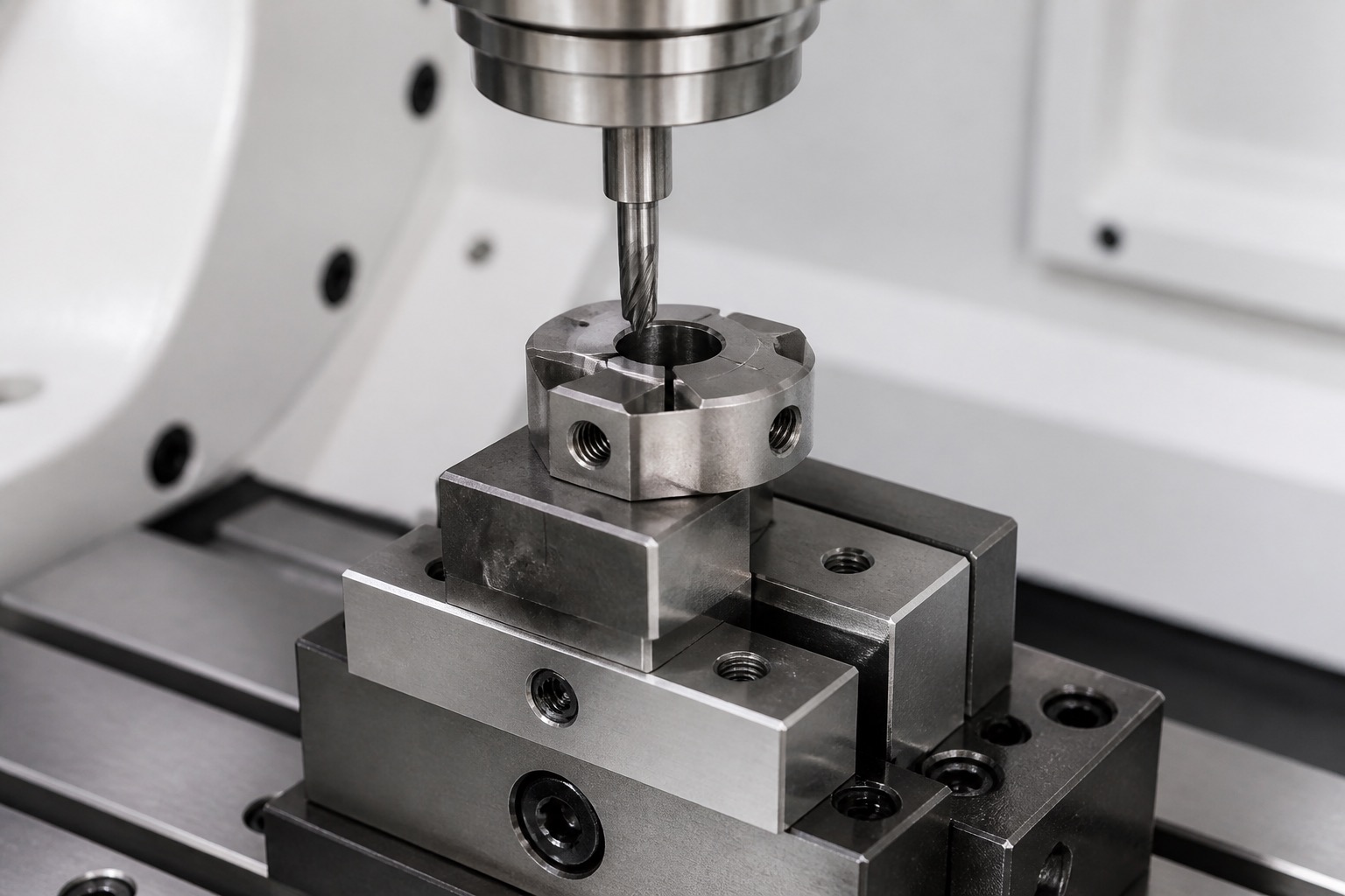 Mecanizado CNC de agujero y ranura