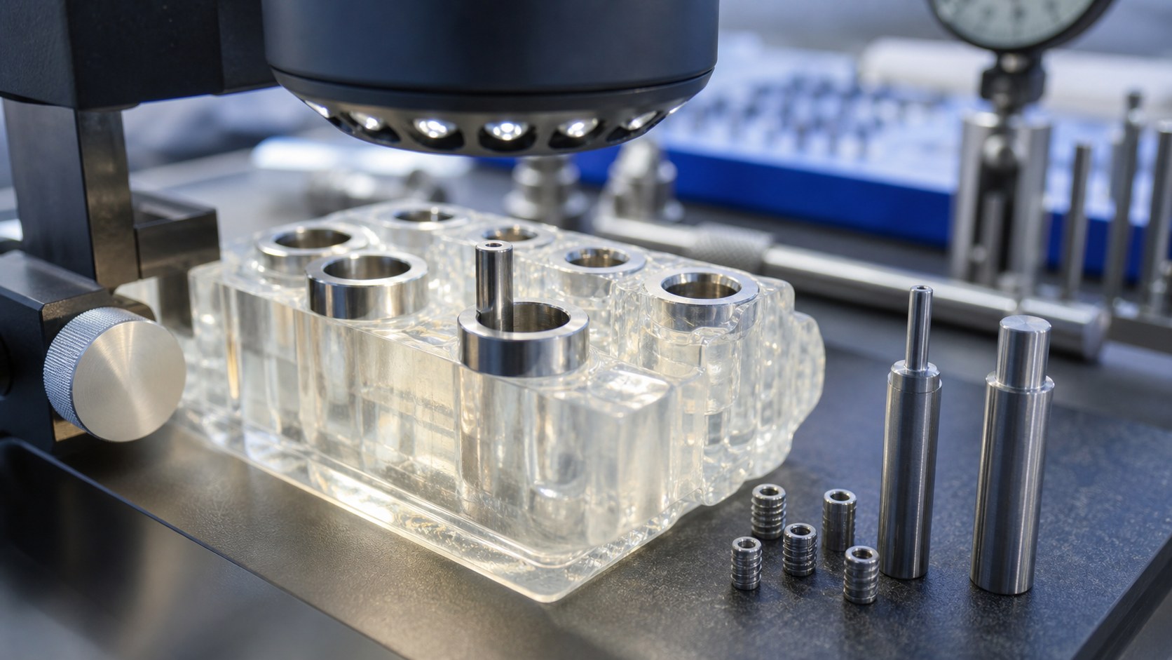 Precision bore and flange measurement