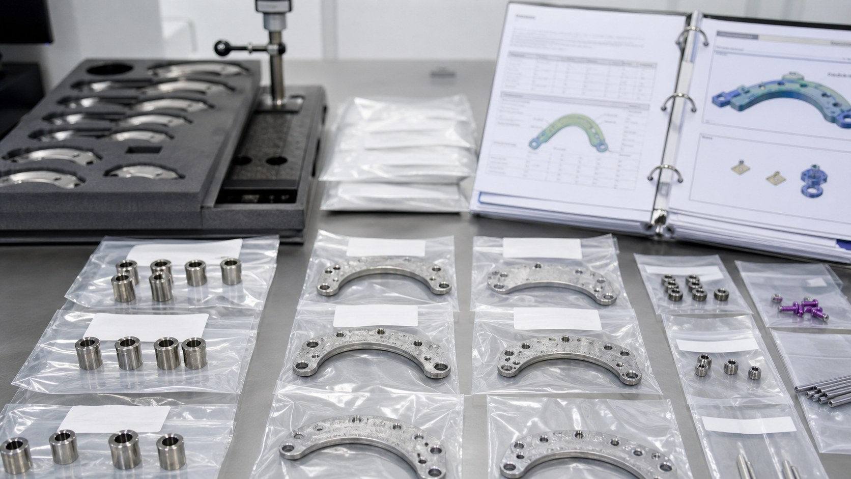 Clean, traceable delivery preparation