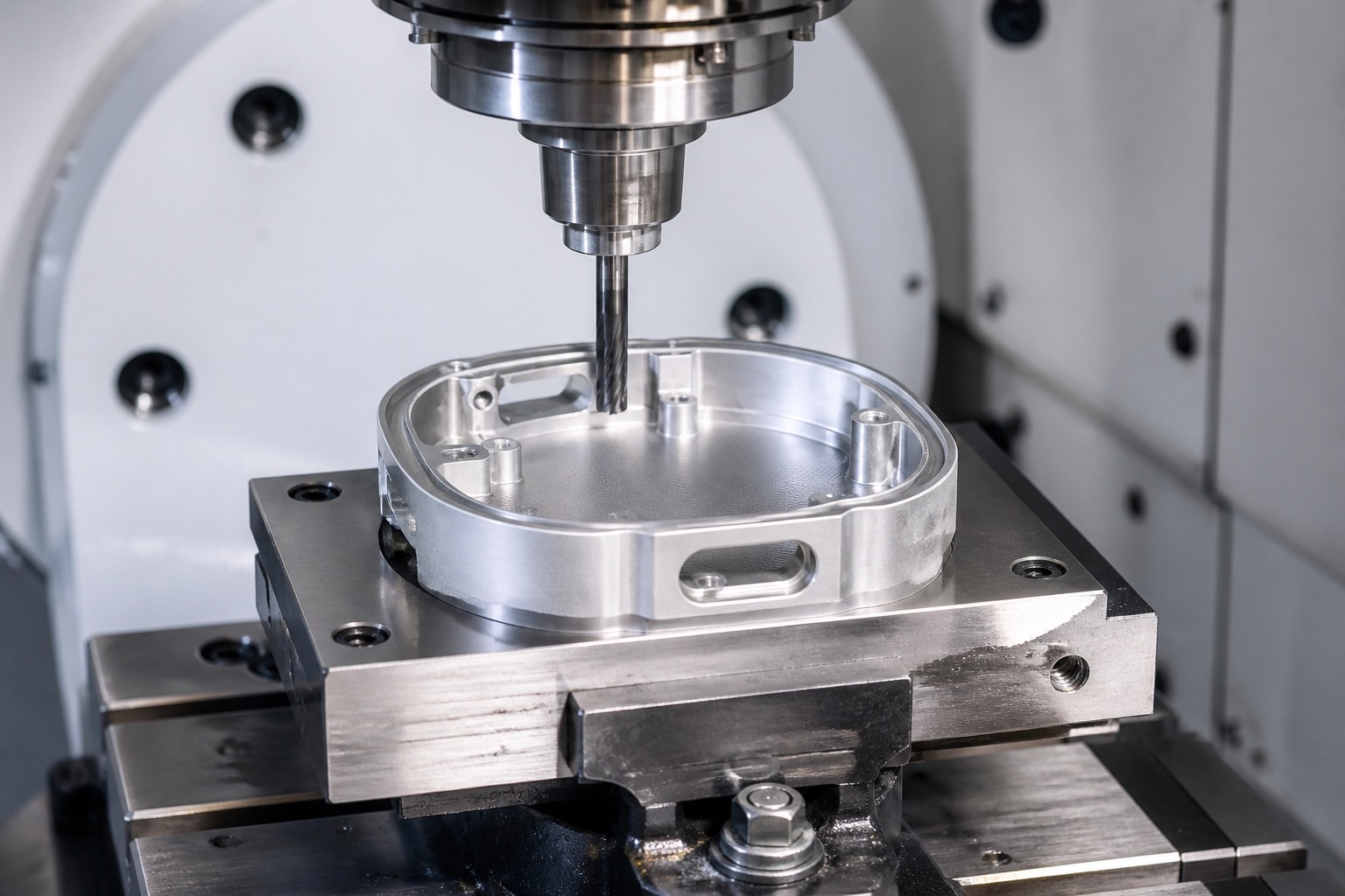 CNC-Bearbeitung dünnwandiger Gehäusemerkmale