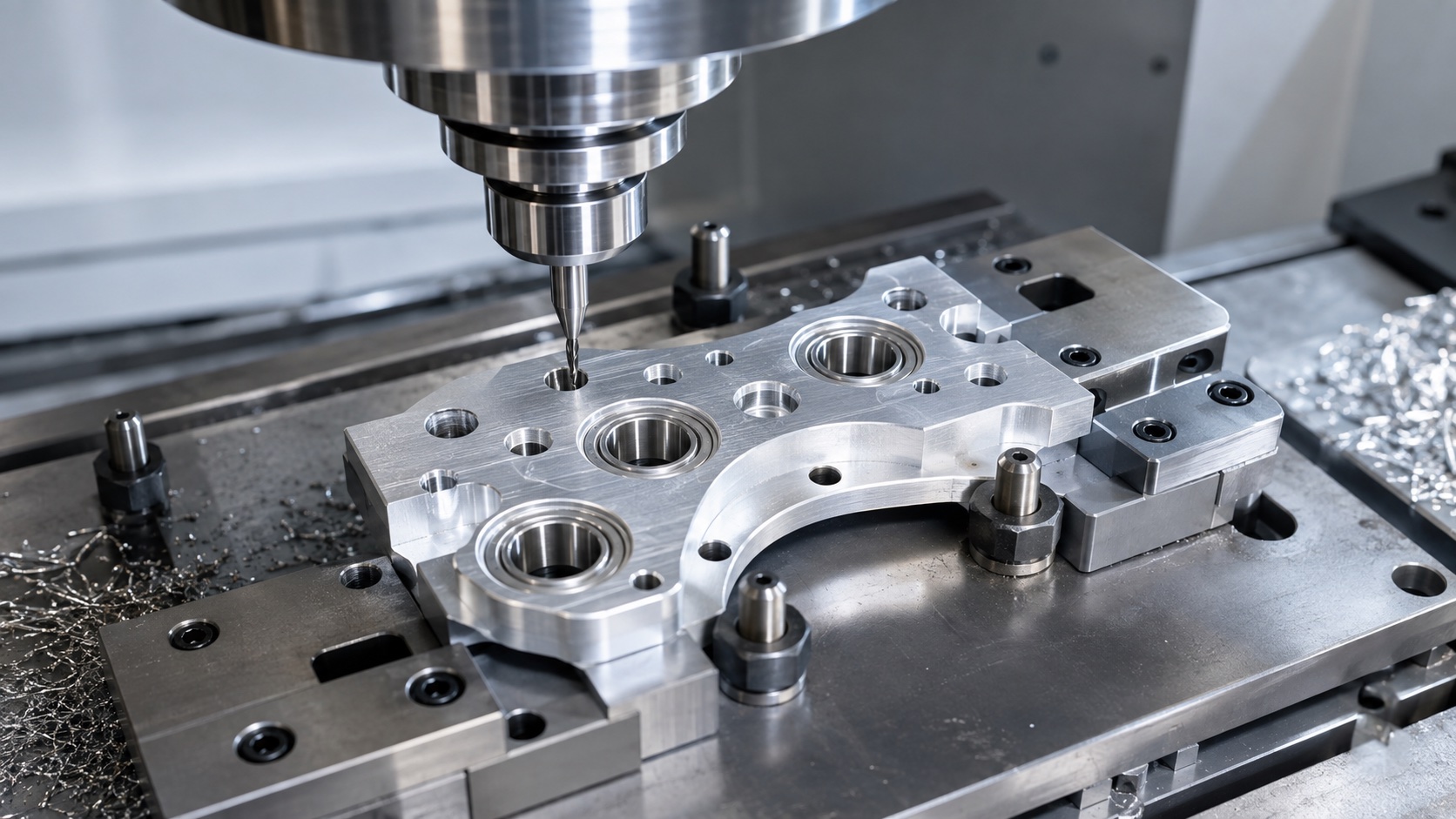 CNC-Bearbeitung aus gemeinsamen Bezügen