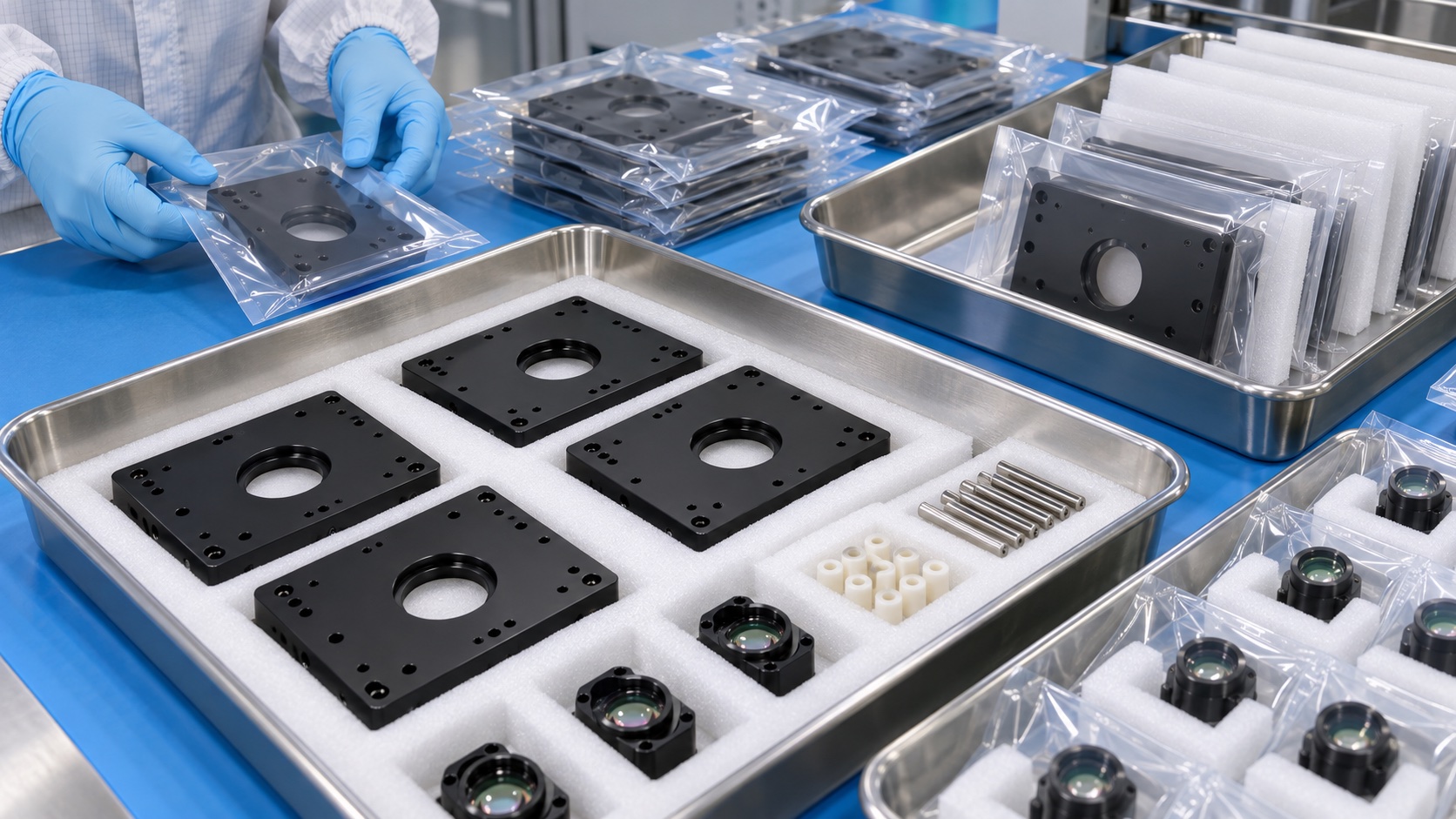 Protected packaging with lot and revision traceability