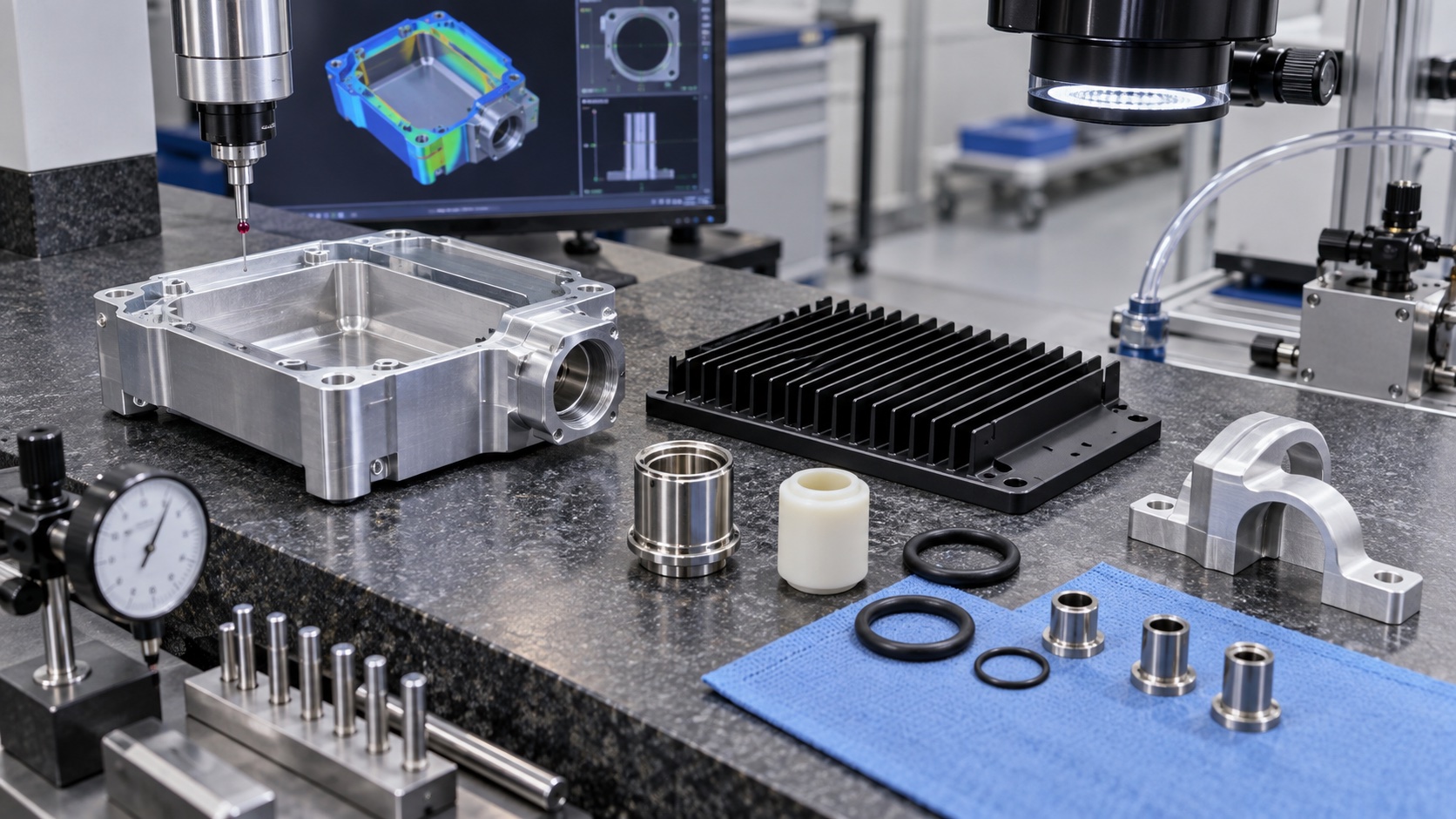 Inspection of insert, latch and sealing references
