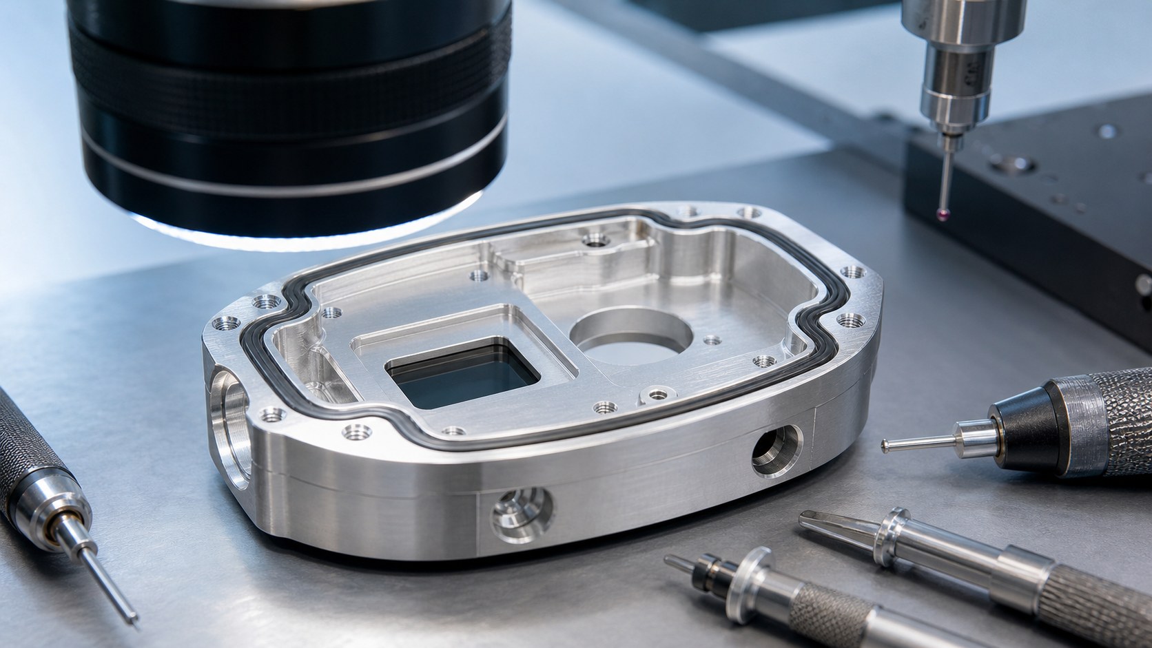 Inspection of gasket grooves, sensor windows and sealing lands