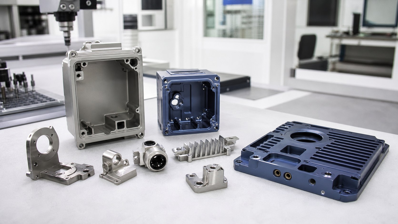Representative diagnostic analyzer housings and sensor brackets