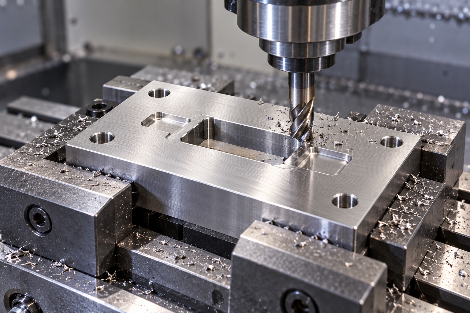 Illustrative CNC manufacturing: 316L Medical Equipment Docking Receiver: Representative CNC Manufacturing Example