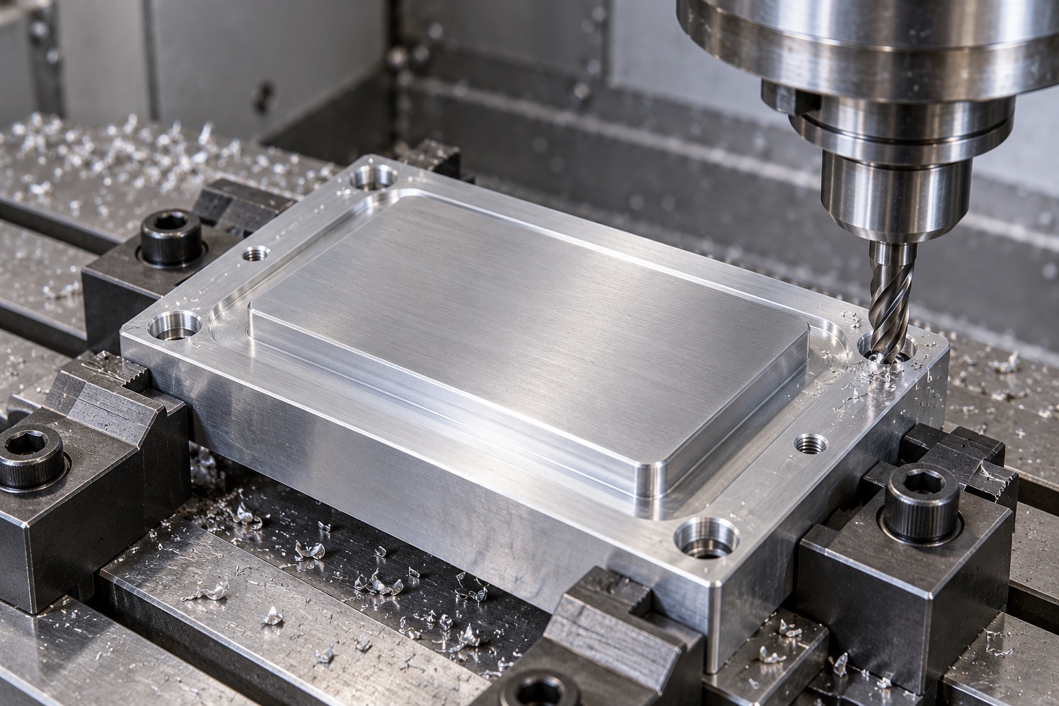 Illustrative CNC manufacturing: Medical Equipment Heat-Sink Bases: Contact Faces, Mounting Features and CNC Inspection