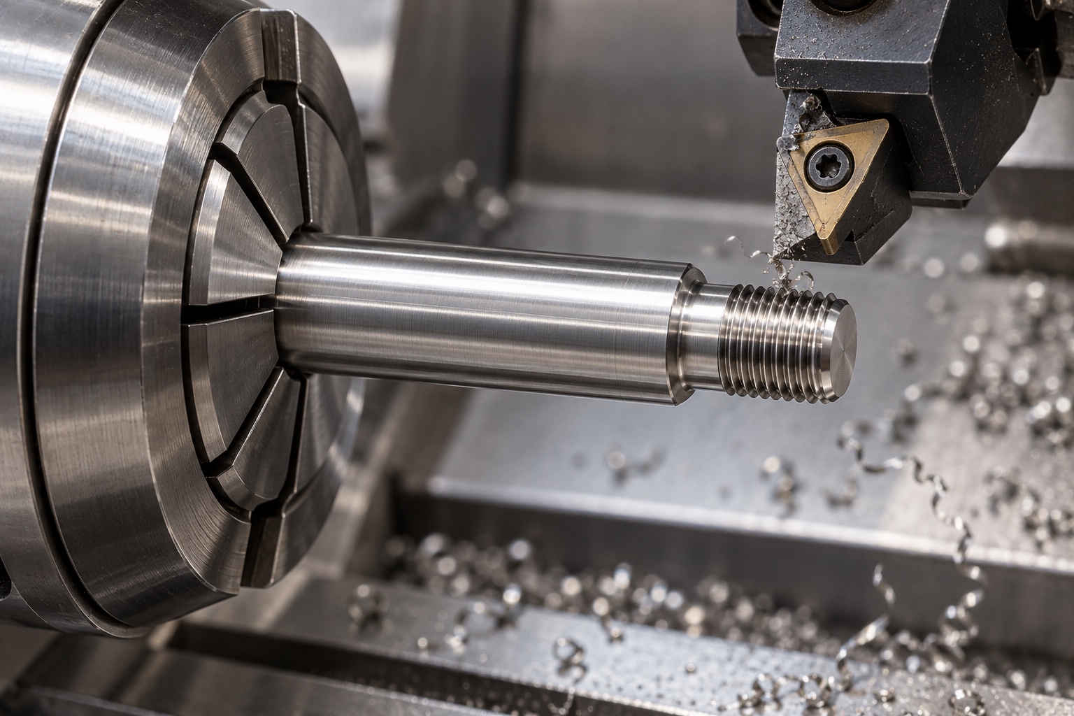 Illustrative CNC manufacturing: Medical Equipment Shoulder Screws: Shoulder Length, Thread Relief and CNC Inspection