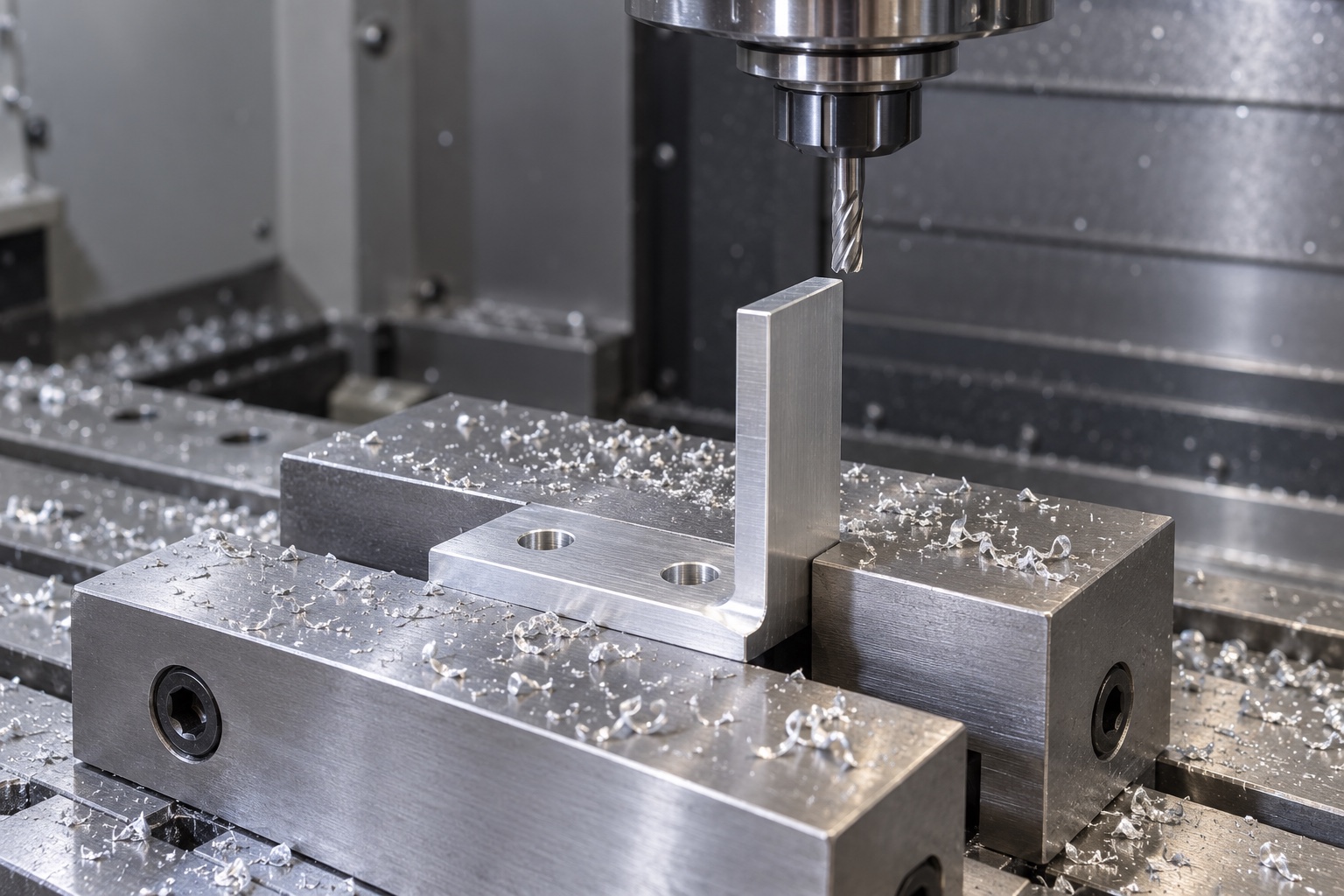 Illustrative CNC manufacturing: Medical Analyzer Sensor Flags: Beam Crossing, Mounting References and CNC Inspection