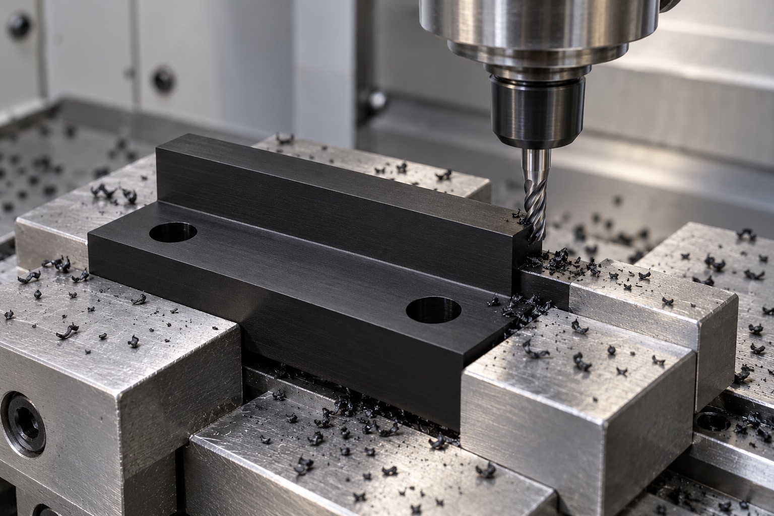 Illustrative CNC manufacturing: Medical Laboratory Sample-Rack Locator Shoes: Contacts, Clearances and CNC Inspection