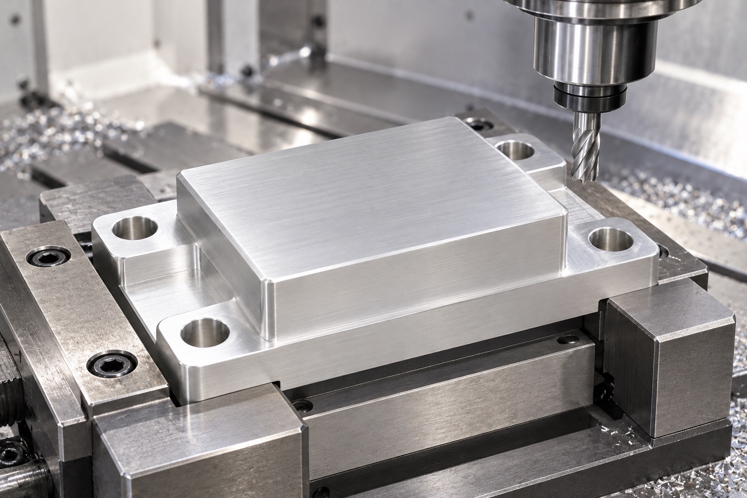 Illustrative CNC manufacturing: Medical Analyzer Load-Cell Support Blocks: Contact Lands, Load Paths and CNC Inspection