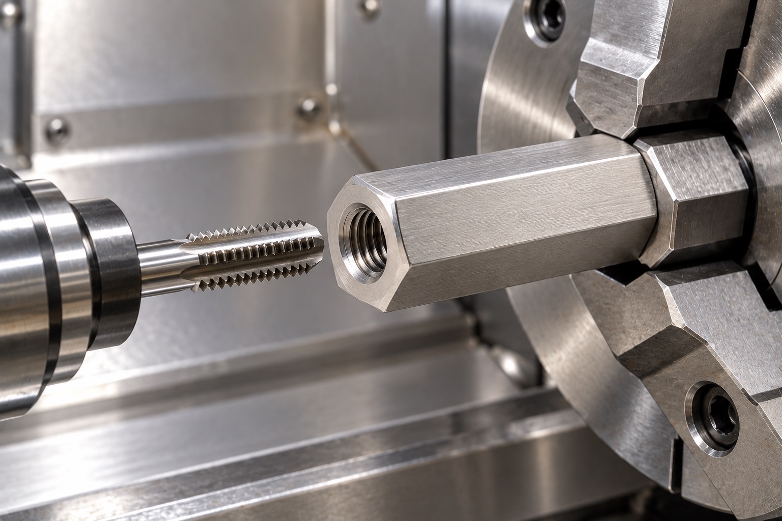 Illustrative CNC manufacturing: Threaded Standoffs for Medical Equipment: Stack Length, Blind Threads and CNC Inspection