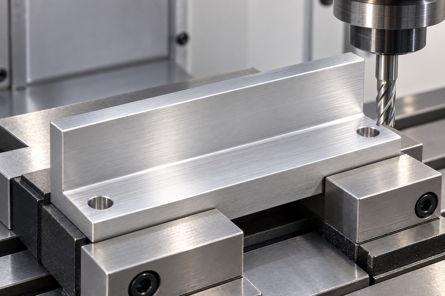 Illustrative CNC manufacturing: Medical Analyzer Microplate Clamp Jaws: Contact Ledges, Access and CNC Inspection