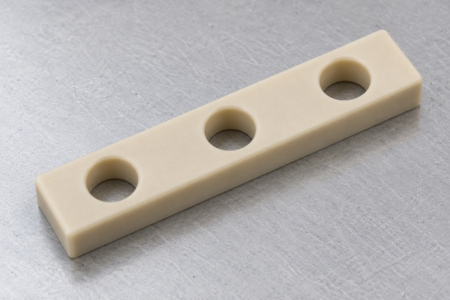 Medical Equipment Terminal Spacer Bars: Hole Spacing, Support and PEEK Machining