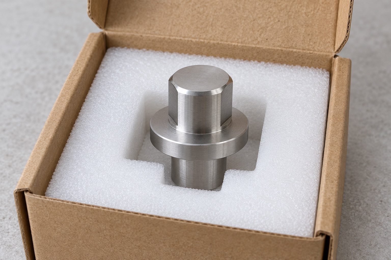 Illustrative protective packaging; not sterile delivery: Relieved Locating Pins for Medical Equipment: Directional Clearance, Orientation and CNC Inspection