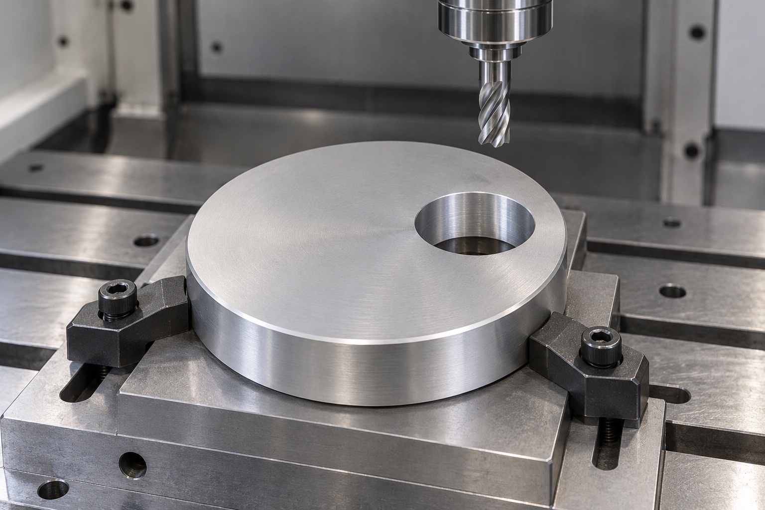 Illustrative CNC manufacturing: 6061 Medical Equipment Eccentric Disc: Representative CNC Manufacturing Example