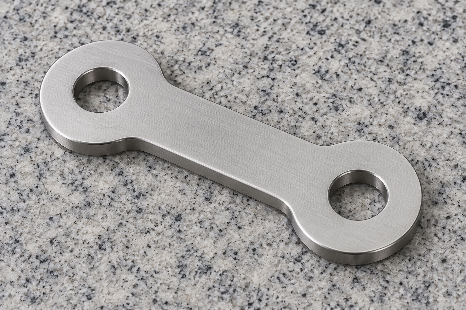 Medical Equipment Two-Hole Tie Links: Hole Spacing, Side Clearance and CNC Inspection